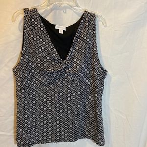 Twist front blouse
